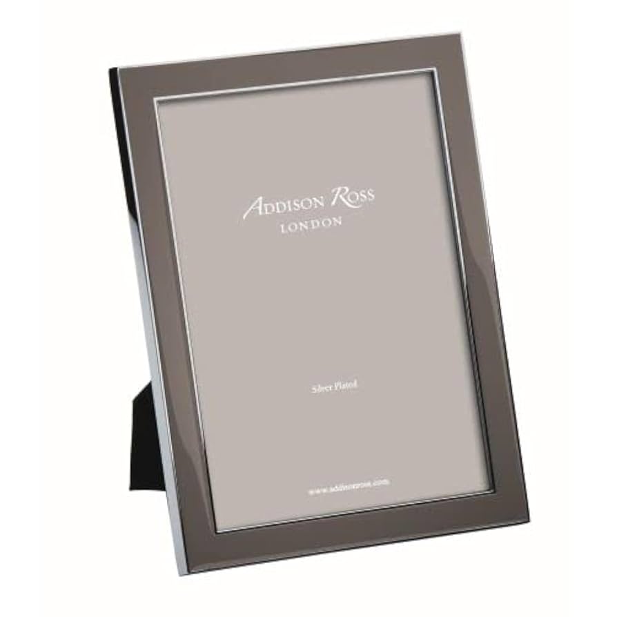 ADDISON ROSS フォトフレーム Amazon.com - Addison Ross Taupe Enamel Frame 4x6