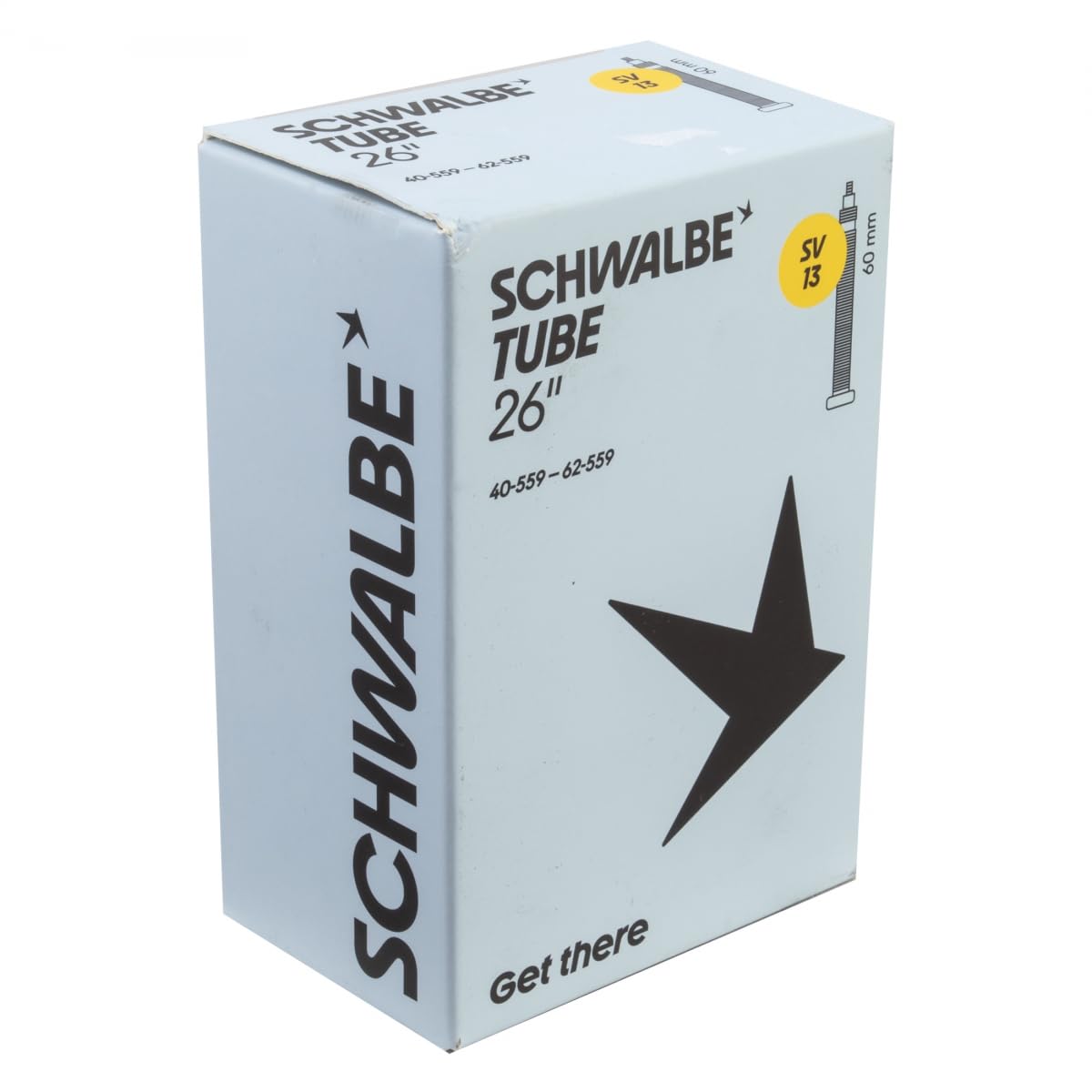 Schwalbe SV13 Bicycle Inner Tube 40/62-559 IB 60 mm