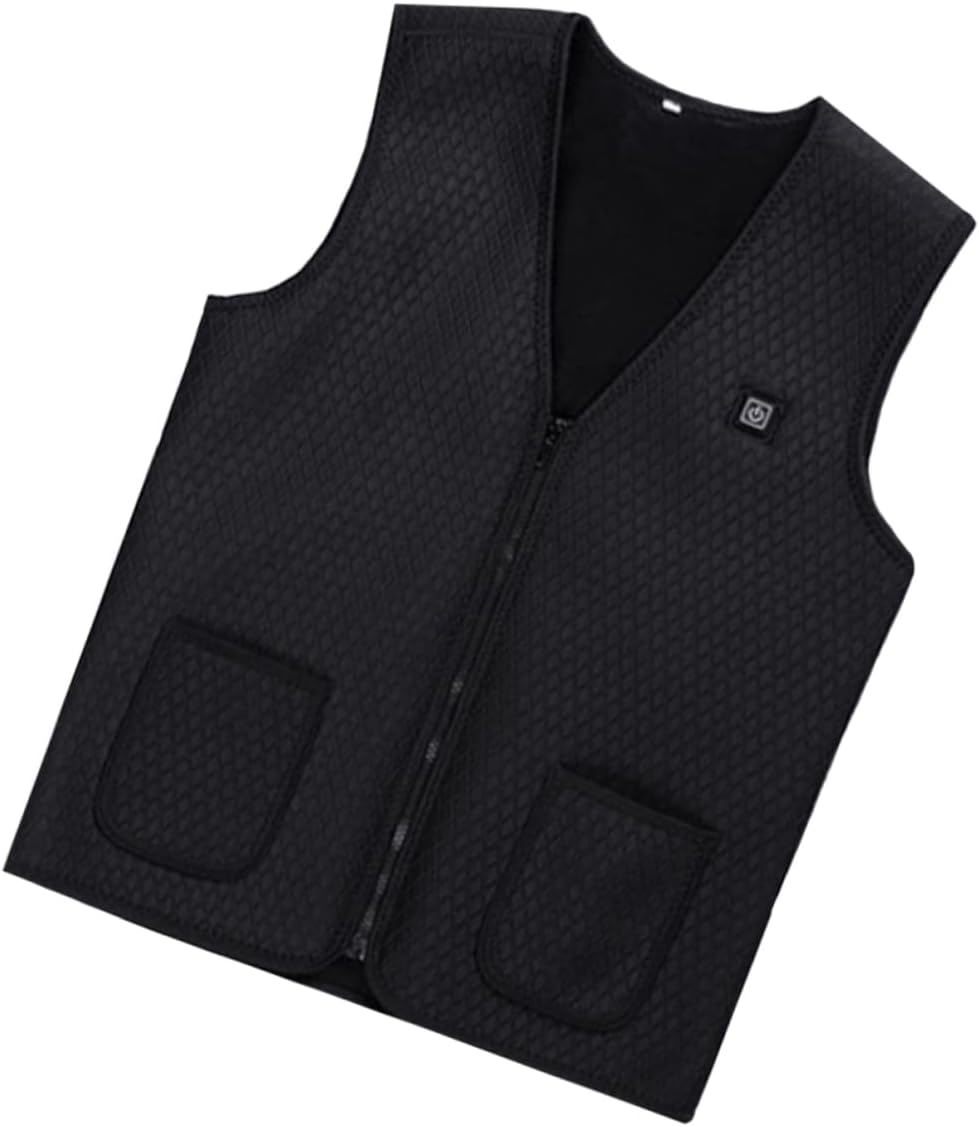 Electric Heated Vest for Men and Women Adjustable Thermal Jacket Advanced Heating System Unisex for Winter Activities Comfortable Warm