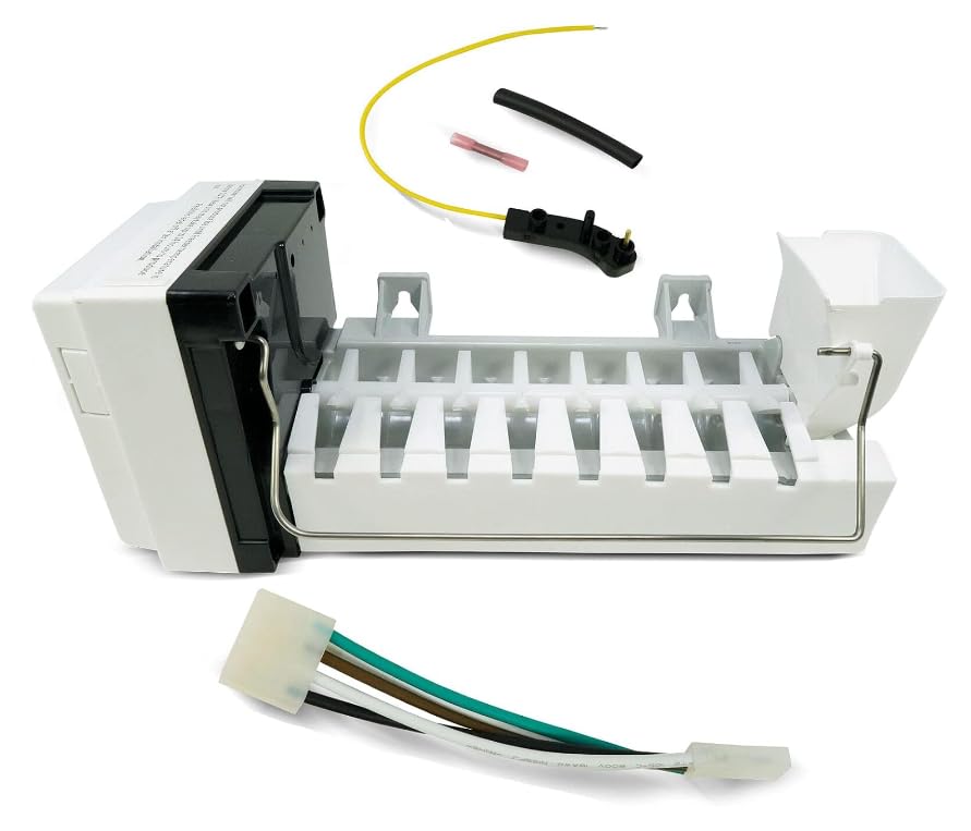 M93DVN Compatible Ice Maker Unit with Wiring and Connectors