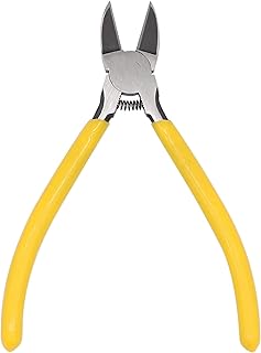 Jeemiter Wire Flush Cutters, 6 inch Side Cutters, Model Sprue Wire Clippers, Flush Cutters, Ultra Sharp and Precision CR-V Side Cutting nippers, Ideal for Clean Cut and Precision Cutting Needs