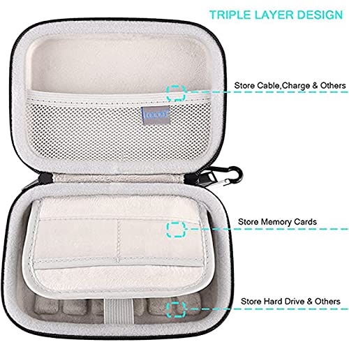 Hyranect Capa Bolsa e Estojos para HD Externo para Western Digital WD My Passport Ultra WD Elements