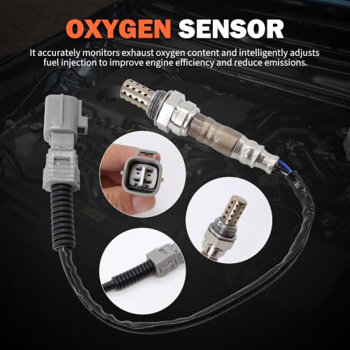 Sensor de oxígeno HiSport de 4 cables, montaje roscado miniatura 4
