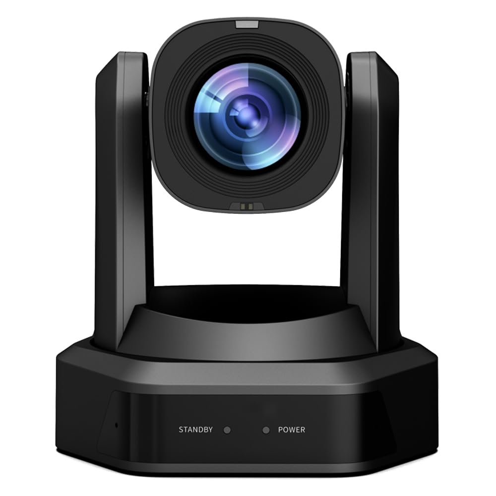 Câmera Runpu HDMI PTZ, AI Auto-Tracking,Zoom Óptico de 20x, Câmera