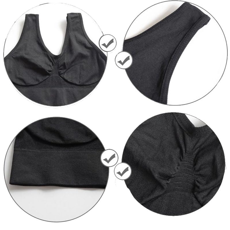 Image of Fashiol Women's Padded Sports Bra Criss Cross Racerback Sports Bra Stretchable Everyday Bras for Workout /Gym & Exercises