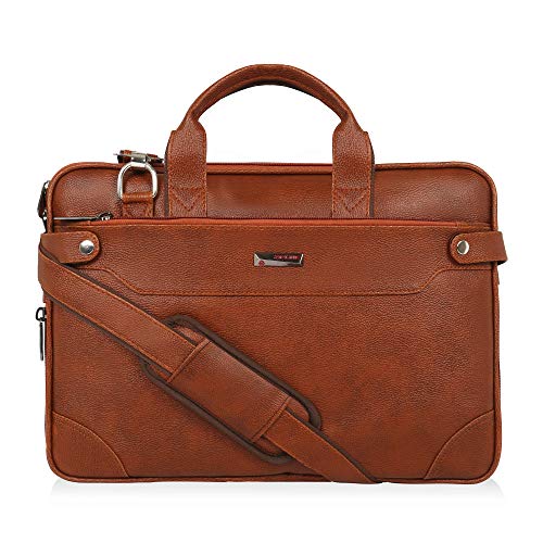 Zipline Office Faux Leather laptop bag for Men – Fits 14/15.6/16 inch Laptop Messenger Bags For Mens (1-Black Bag)… Zipline Office Faux Leather laptop bag for Men – Fits 14/15.6/16 inch Laptop Messenger Bags For Mens (1-Black Bag)…