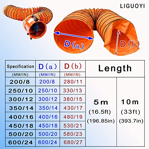 Tuyau flexible en PVC pour ventilation et climatisation avec corde réglable - 8