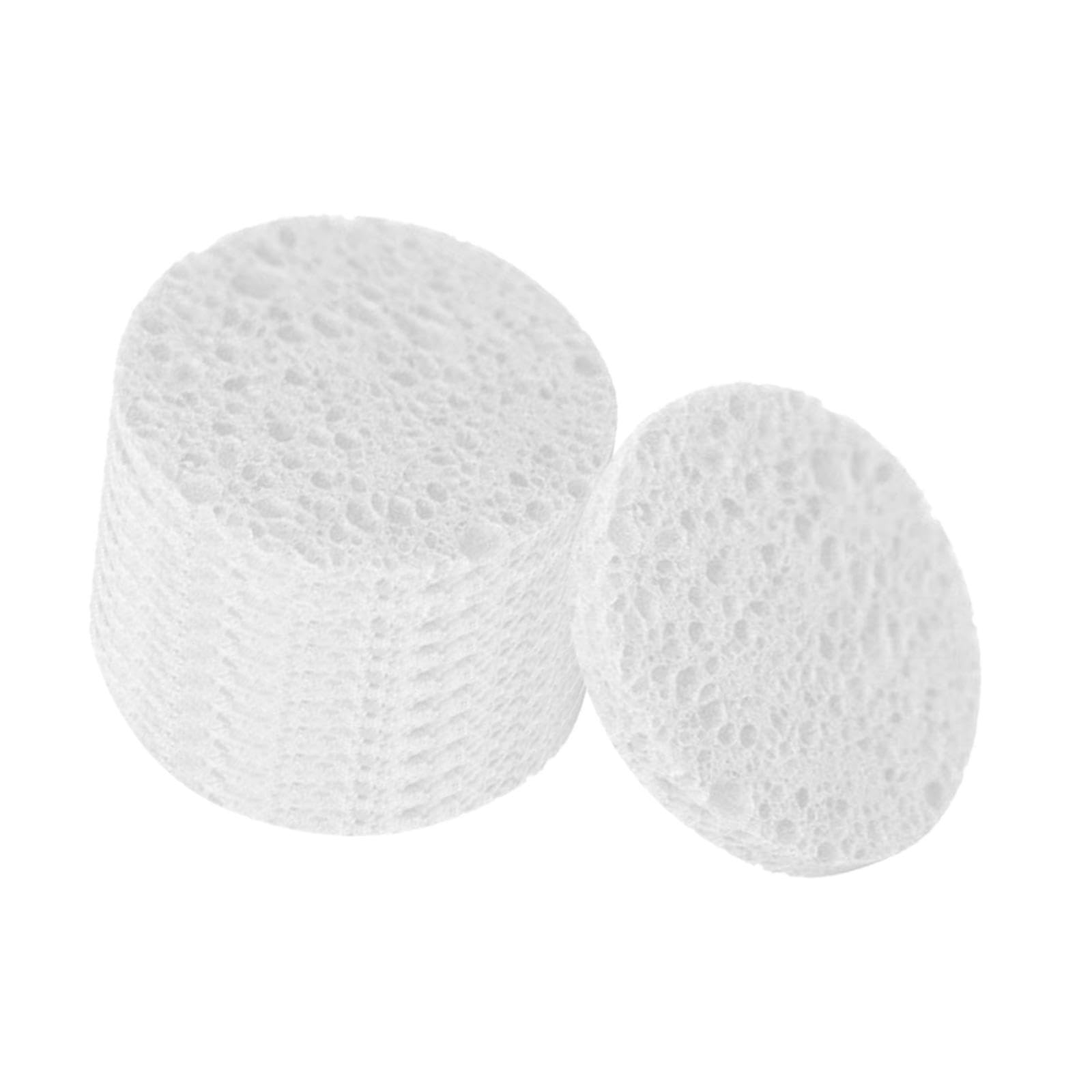 Zambuph Craft Stunning 3D Texture Art Using Texture Sponges Flower Art Paper Kids DIY Craft Projects These Sponges Sheets Depth And Creativity To Projects , White , Round 7cm