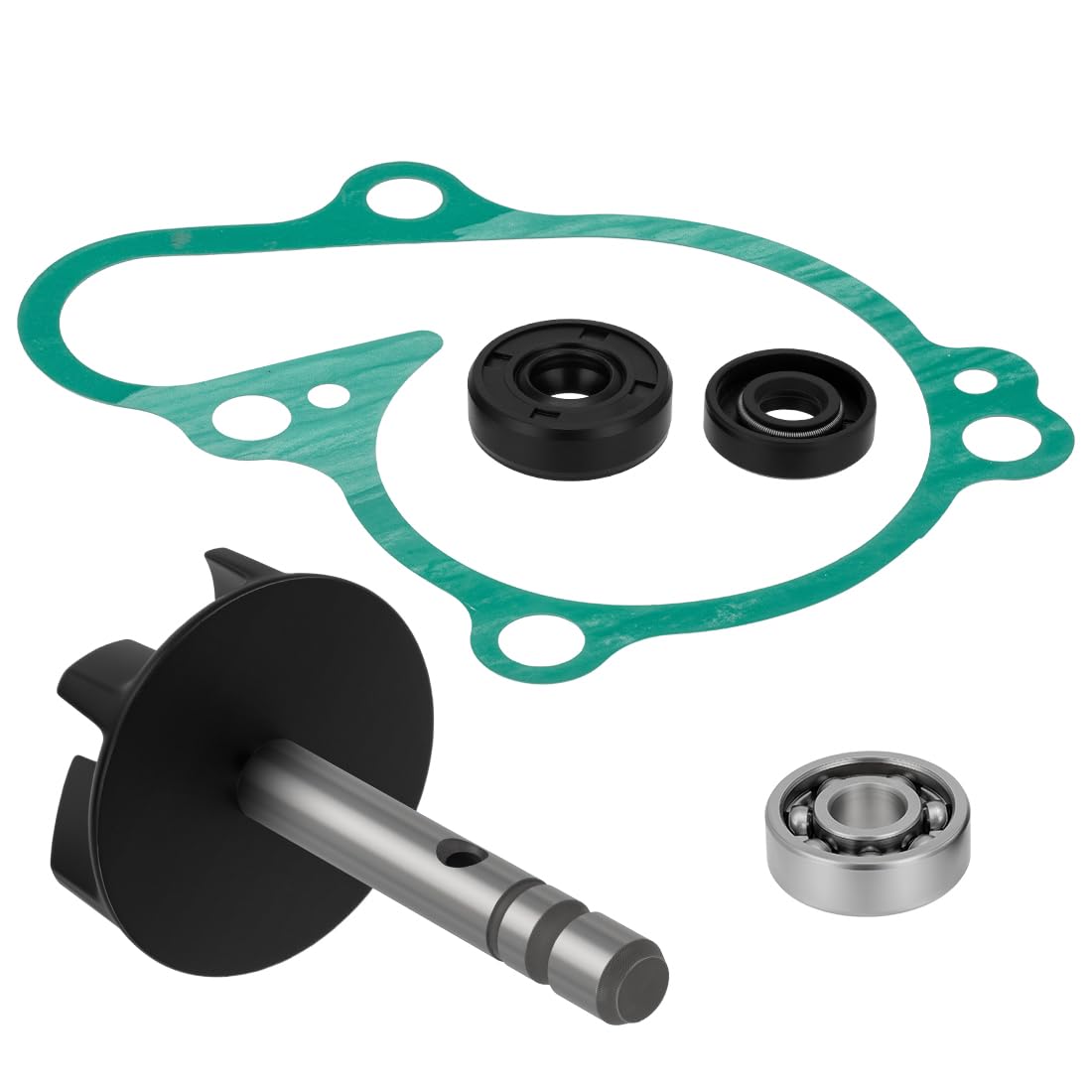 Kit Albero Girante Pompa Acqua per Yama-ha YZ125 YZ125X 2005-2024