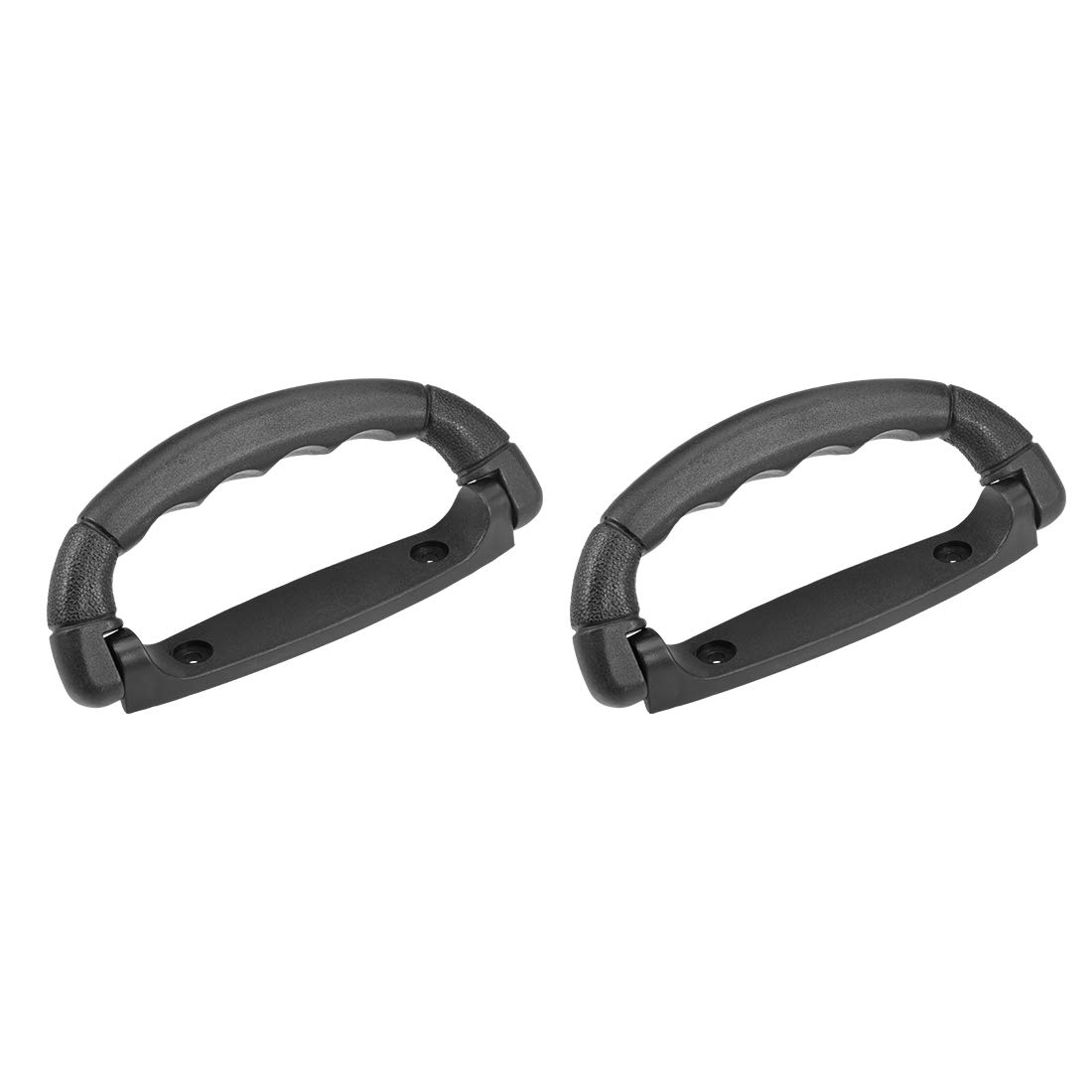 Poignée de valise cassée solution de remplacement uxcell noire 2 pièces