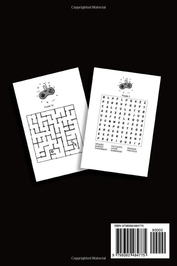 4th Grade Graduation: I Paused My Game to Graduate Funny Video Gamer | Fourth Grade Word Search & Maze Activity Book for Kids Ages 9-11 | Perfect as a Gift for Boys and Girls image 3
