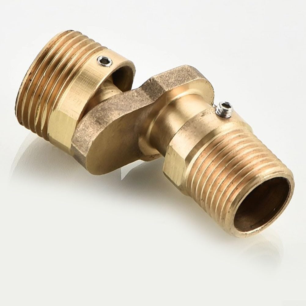 Grifo de ducha, ángulo flexible de cobre ajustable, fácil instalación, curva de diámetro excéntrico, válvula de mezcla, 2 piezas
