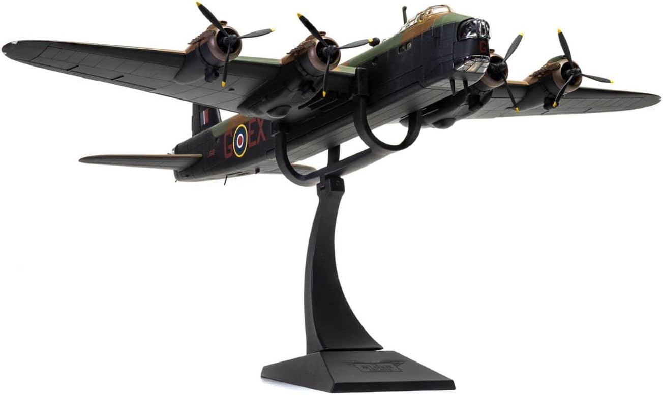 Corgi Diecast Short Stirling MK III LJ542 'Gremlin Teaser' 1:72 WWII RAF Military Aircraft Display Model AA39504, Green & Brown : Arts, Crafts & Sewing
