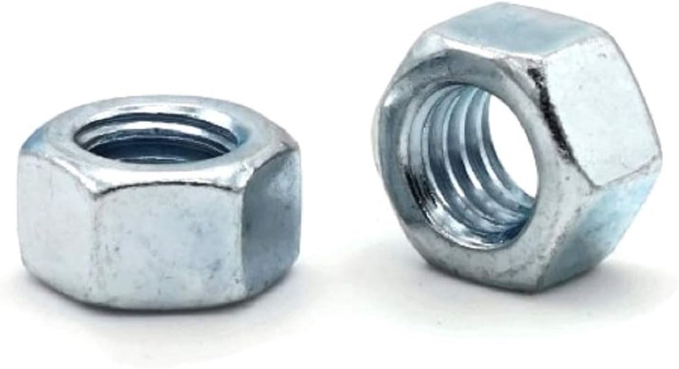 Metric Sized Hex Finish Nuts Zinc Class 8 M24-2.00 QTY 25