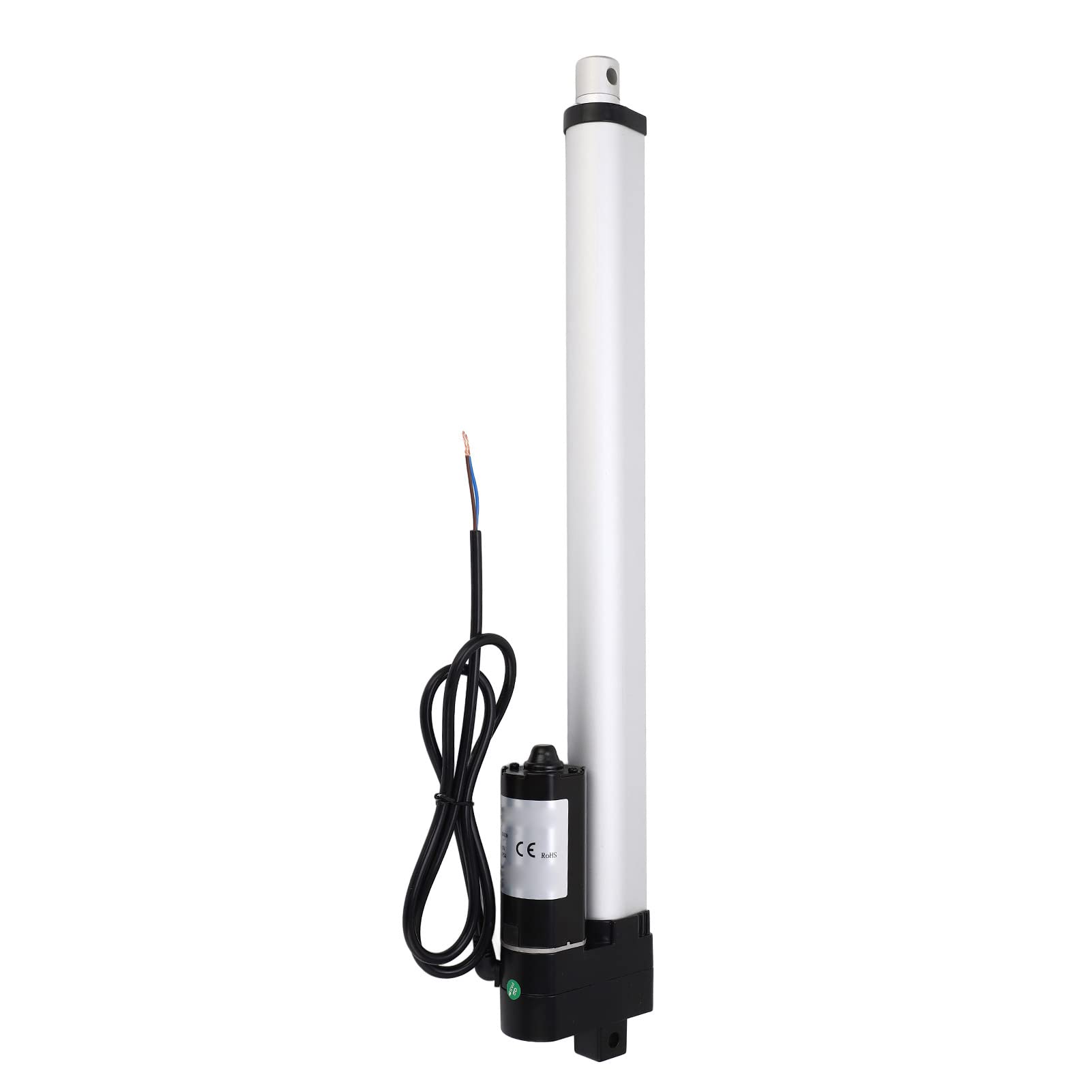 Headerbs Liniowy Siłownik Elektryczny, Silnik Liniowy ze Stopu Aluminium Siła 3000N Skok 450 Mm Niski Poziom Hałasu IP54 Ruch Po Linii Prostej do Projektora Podnoszącego sofę medyczną (24V)