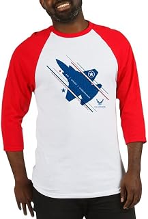 CafePress USAF Air Space Cyberspace Baseball Baseball Shirt