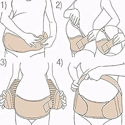 Three-Ear Combed Yarn Pregnancy Support Belt Maternity Postpartum Belt