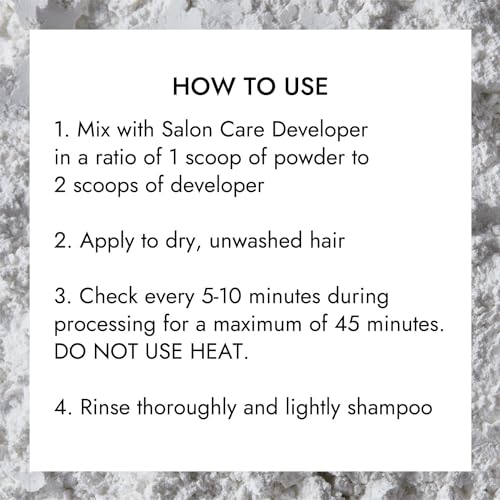 Salon Care Quick White Powder Lightener 1 lb miniatura 6