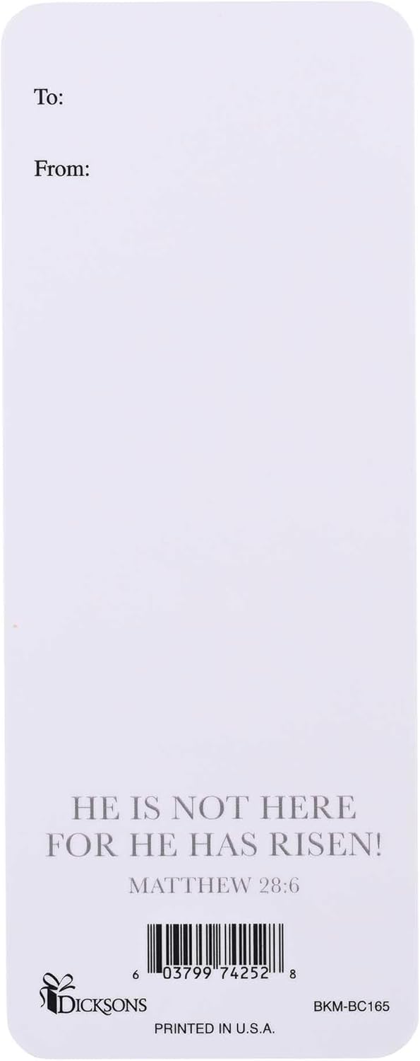Dicksons インスピレーションクリスチャンブックカード ブックマーク 本 聖書研究 日記用 2.5 x 7インチ ラミネートカ