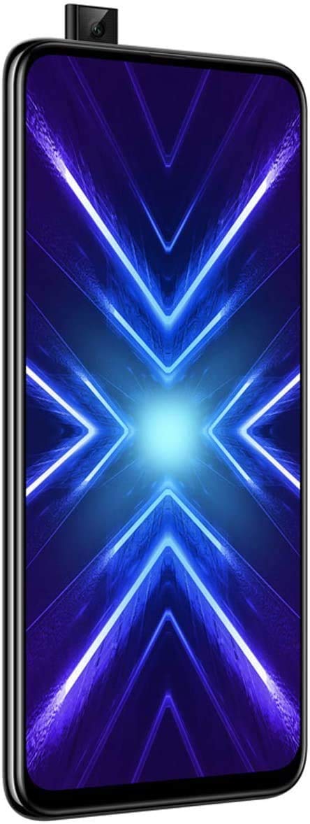 HONOR 9X Phantom Blue – smartfon w pakiecie (wyświetlacz 6,59", 128 + 4 GB) + potrójny aparat AI 48 MP + przedni aparat 16 MP + gratis słuchawki HONOR Classic [dostępne w serwisie Amazon] – wersja