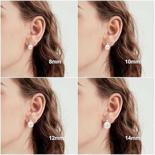 14K Gold Plated Knot Stud Earrings for Women with 925 Sterling Silver Posts Hypoallergenic Multiple Styles Trendy Gold and Silver Plated Small Chunky Stud Earrings Lightweight ＆ Dainty Jewelry Gifts3