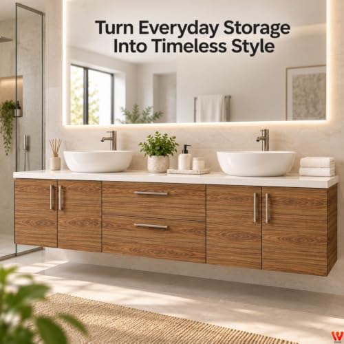 Image of WISDOM Wood Grain Self Adhesive Wallpaper for Furniture & Cabinets Brown Wooden Contact Paper Peel and Stick Thick Vinyl Wall Paper for Kitchen Cabinet, Wardrobe & Home Decor 12x78 in, Sprkl Wood
