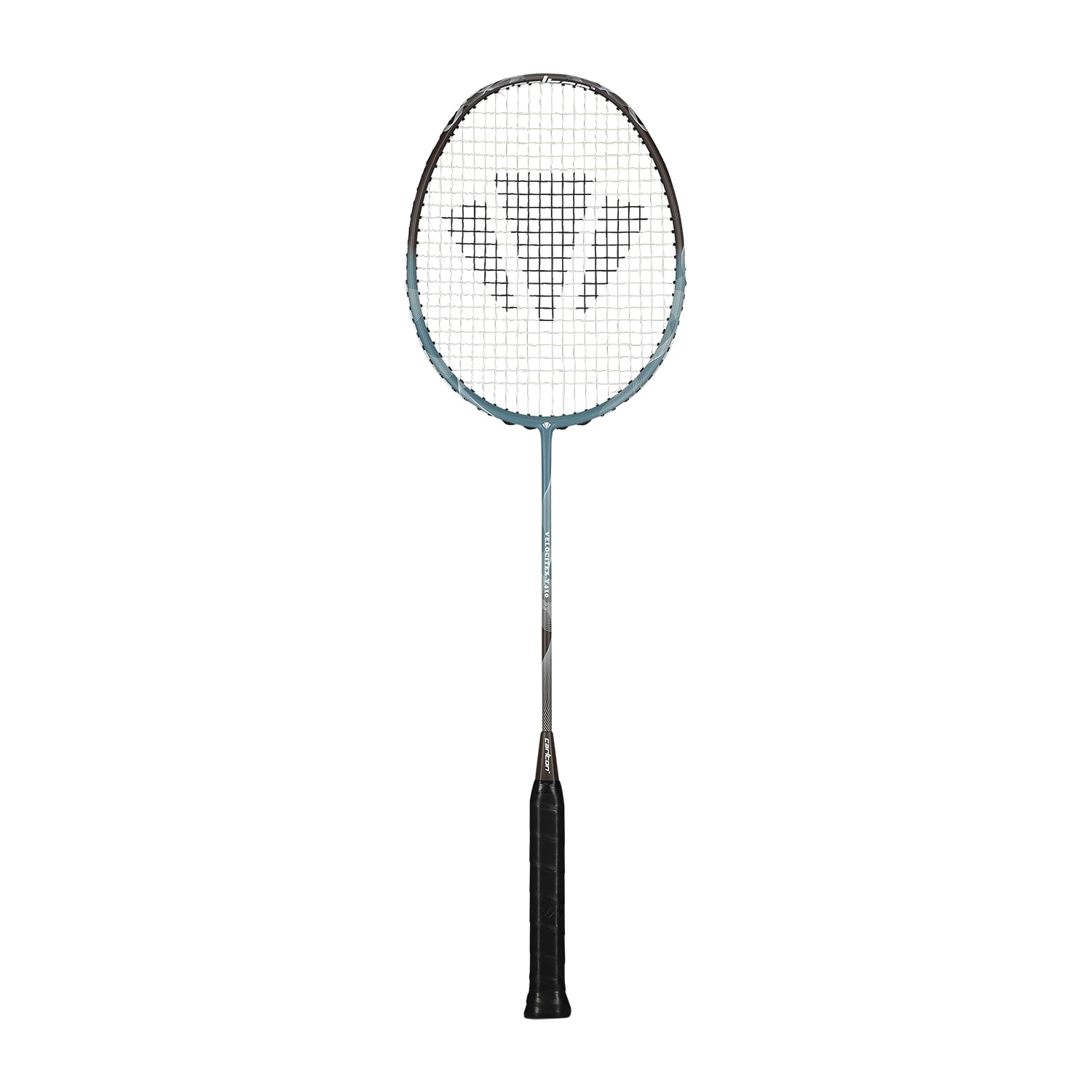 Carlton Badminton Schläger VELOCITEX V410, Braun/Grau
