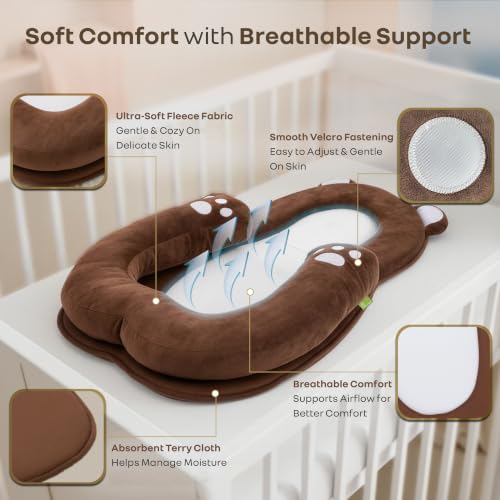 Image of R for Rabbit Snuggy Teddy Kids Bedding Bag | Soft Portable Travel Sleep Sack for Kids | Ultra-Soft Plush Fabric for Everyday Comfort (Brown)