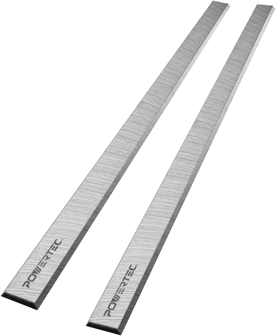 POWERTEC 12810 12" HSS Planer Blades Replacement for Delta 22547 22