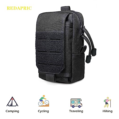 Saco EDC tático, saco pequeno multifuncional Molle, organizador de gadgets, bolsa de cintura para ce