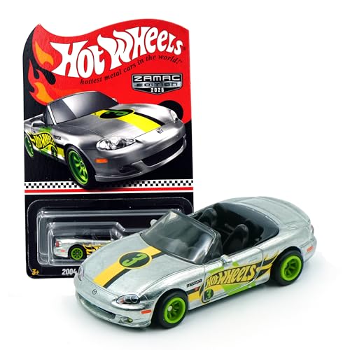 Image of Hot Wheels Collector Edition | Premium Die-Cast Metal Car for Kids & Collectors | Rare One-Time Release Model for Boys | No Restock Limited Edition (2004 Mazda MazdaSpeed Miata (2025))