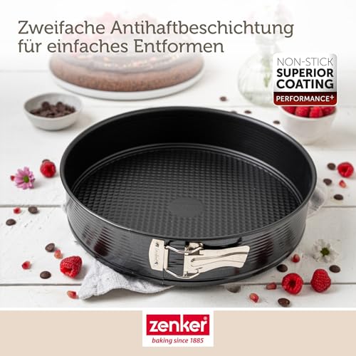Zenker German Made No PFAS Nonstick Bakeware Springform Pan with Easy Release, 9" Diameter by Zenker - Image 7