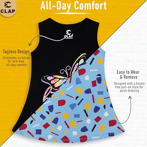 Image of CLAP Baby Girl's Midi Dress (Pack of 4)