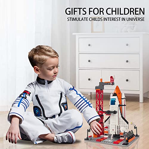 Zka Space Exploration Space Shuttle Toys For 6 7 8 9 10+ Years Boys Stem Space Building Kit Toys With Heavy Duty Transport Rocket And Launcher, Great Gift For 6+ Years Old Boys (494Pcs) #TOP1