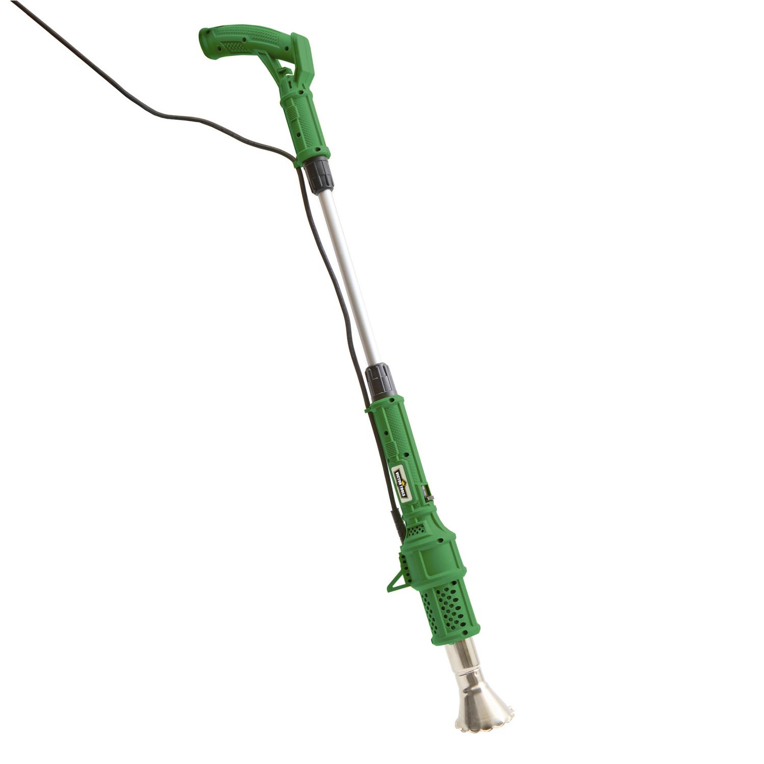 3 PAGEN Herbicida eléctrica, incl. varios accesorios, quemador de malezas, libre de productos químicos, 2000 W, removedor de malezas a 650 °C, dispositivo de llama sin llama abierta, incl. cable de 3