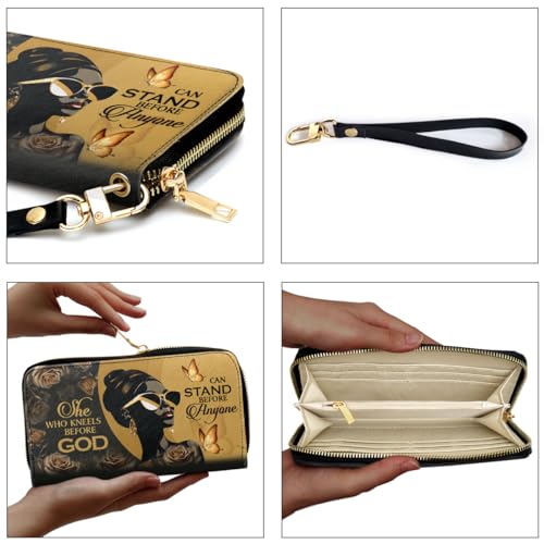 Image of Sistabag Leather Clutch - Wallet For African Women - Mother's Day & Birthday Gifts (STB10)
