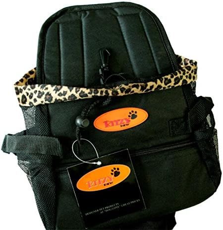 Dog Carrier Front Pack for Dogs Comfortable Front Carrier, Small, Black by Betty pow