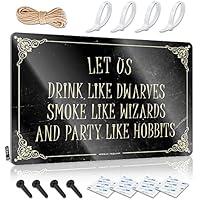 SWFG Decoración para el hogar para hombre, déjanos beber como