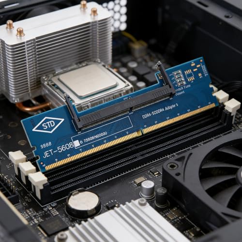 Adaptateur DDR4 SO-DIMM vers DIMM à installation facile pour PC
