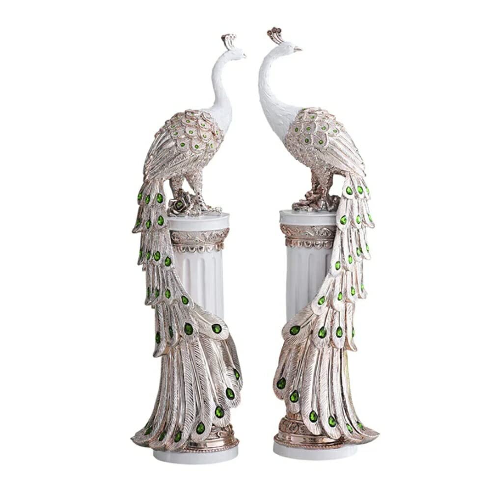 【縁起物】　　招福孔雀 縁起物】招福孔雀