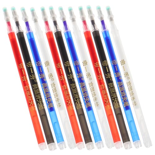 CIMAXIC Sewing Fabric Pen 10pcs High Temperature Erasable Pens Fabric Marker Set for Quilting Embroidery Tailoring Heat Vanishing Ink