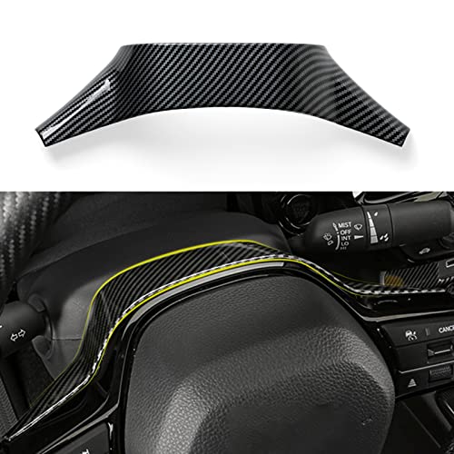 Image of for Honda Civic 2022 2023 2024 2025 2026 11th Gen Accessories ABS Carbon Fiber Decals Interior Stickers
