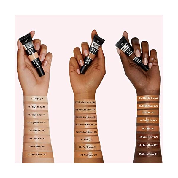 IT-Cosmetics-Bye-Bye-Under-Eye-200-Medium-N-Full-Coverage-Anti-Aging-Waterproof-Concealer-Improves-the-Appearance-of-Dark-Circles-Wrinkles-Imperfections-04-fl-oz IT Cosmetics Bye Bye Under Eye Full Coverage Concealer - for Dark Circles, Fine Lines, Redness & Discoloration - Waterproof - Natural Finish â 0.4 fl oz