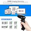 WoneNice USB 2D Barcode Scanner Handheld Wired QR/PDF417/Data Matrix Reader for POS, Retail, Warehouse & Mobile Payment