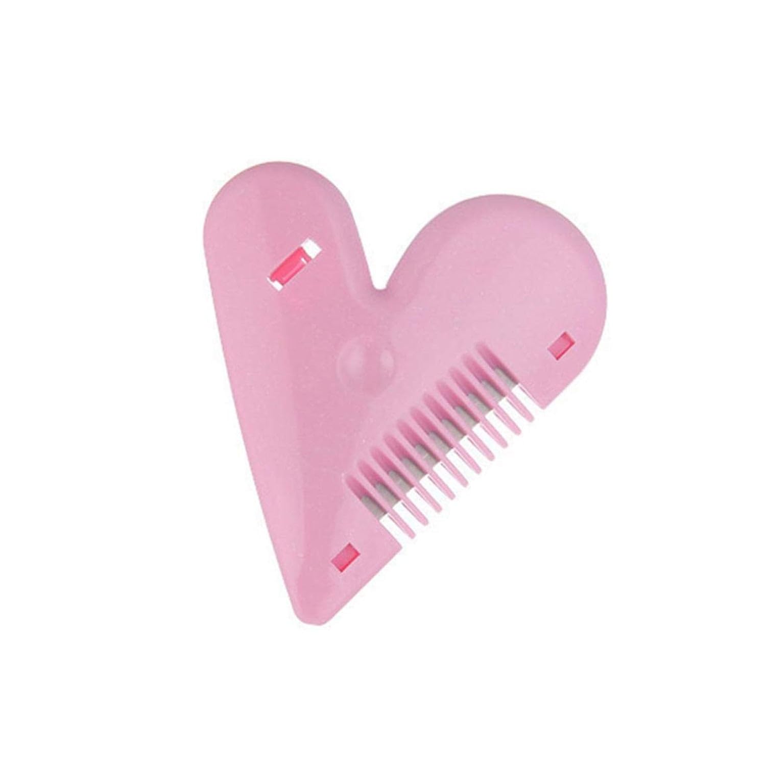 Eyelet Heart Shape Plastic Hair Cutting Scissors (1 Pc/With Card Packing)-image-34