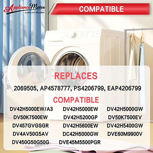 Filtre à peluches de rechange DC61-02595A pour sèche-linge Samsung