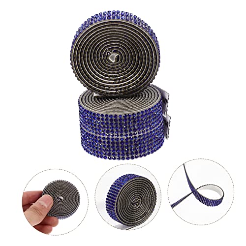 Cinta de de imitación para coser Holibanna tiras de de cristal 6 rollos 7