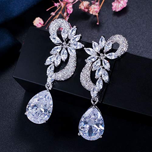 Pierres drop zircon coloré YXWYXWA anti ternissement éclat