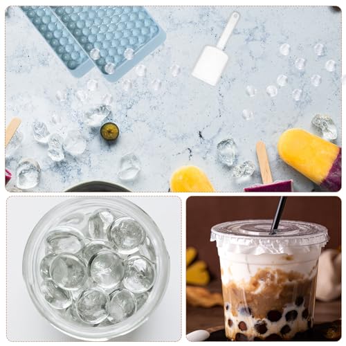 Set de bandejas para hielo con cubeta y pala UKCOCO miniatura 7