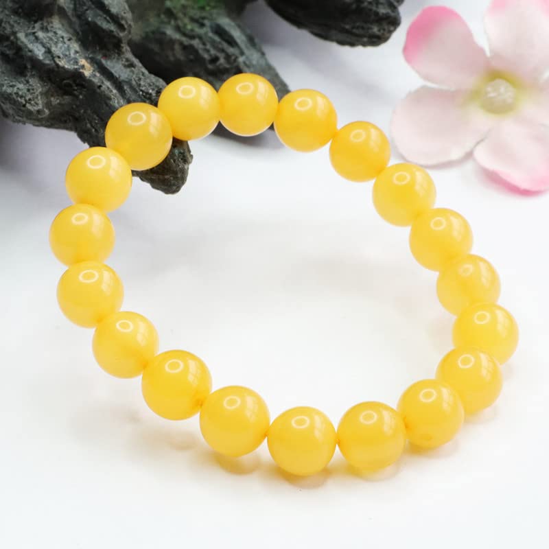 手串 珍品 Amazon.com: 蜜蜡鸡油黄手串琥珀手链俄料珠宝2040206